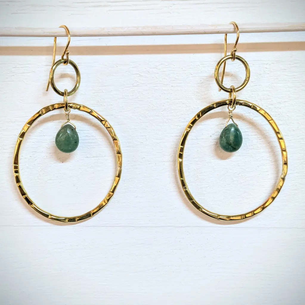 Brass Hoops